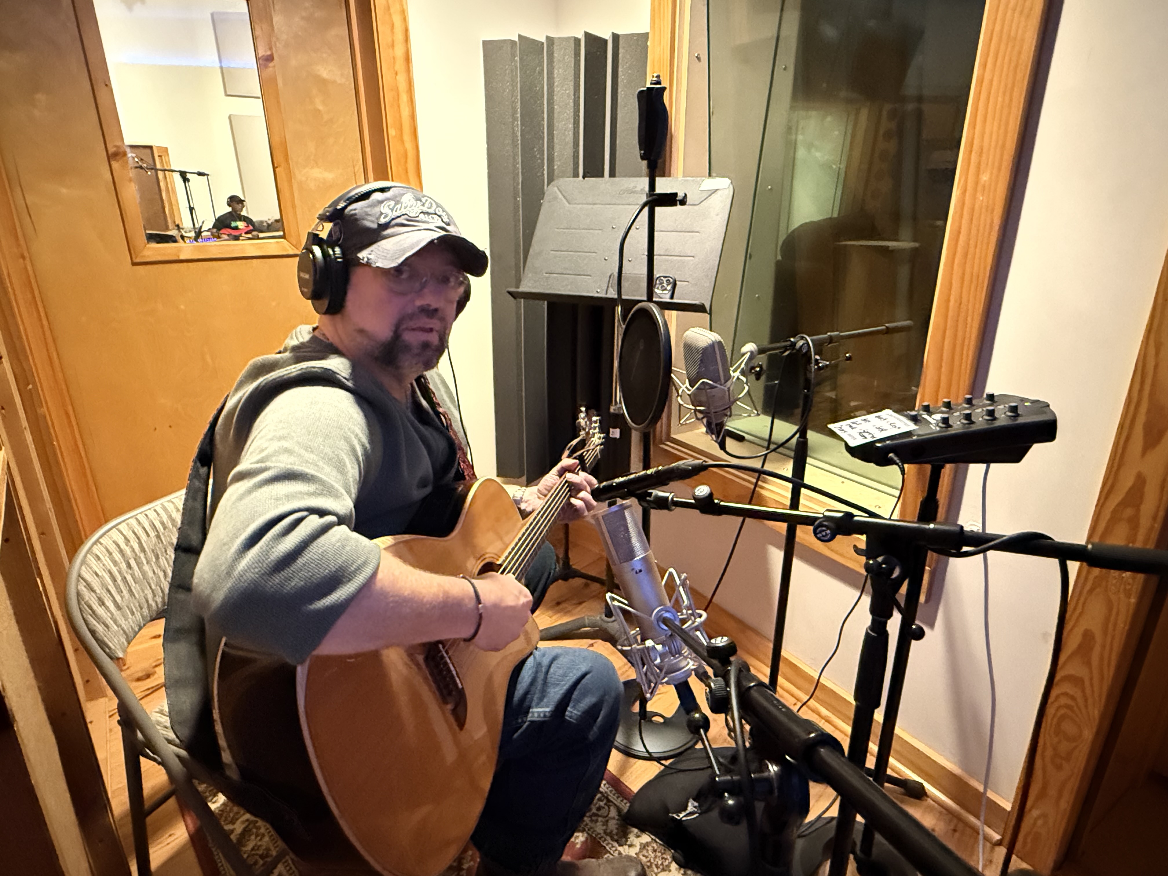 Recording session at Rabadash Studios